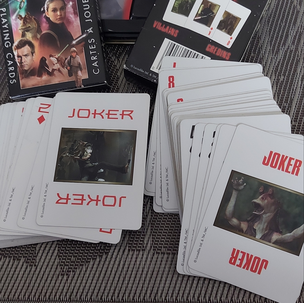 Starwars playing cards & tin - Picture 9 of 15